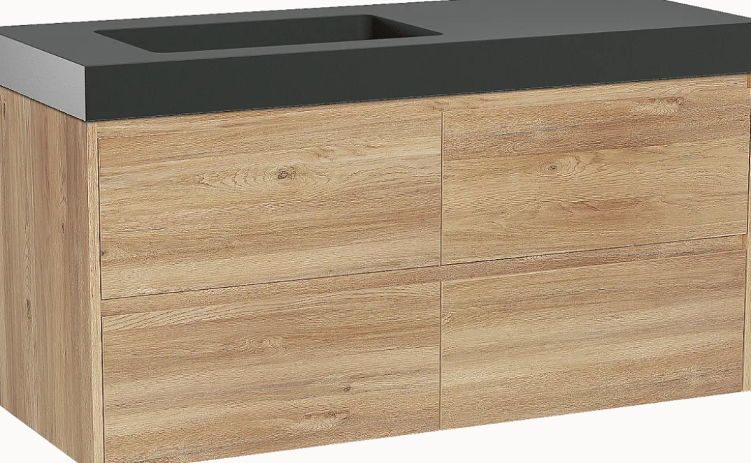 Storke Seda badkamermeubel met Scuro High wastafel