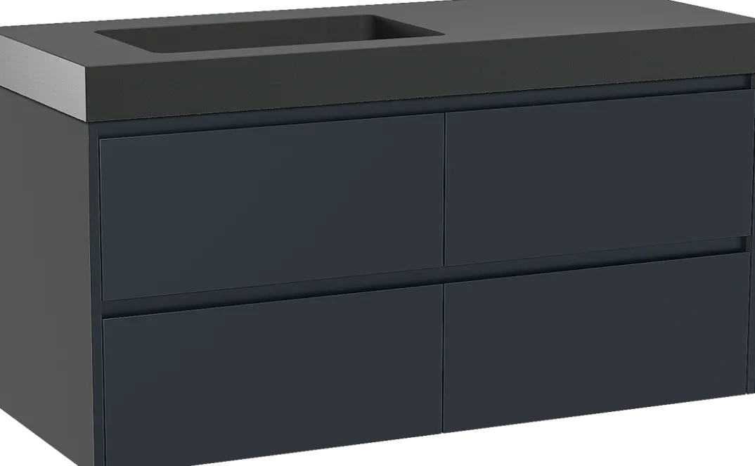 Storke Seda badkamermeubel met Scuro High wastafel