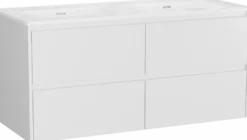 Storke Seda badkamermeubel met Kera wastafel, afvoerpluggen inbegrepen