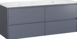 Storke Seda badkamermeubel met Kera wastafel, afvoerpluggen inbegrepen