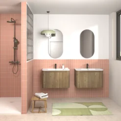 Storke Soft badkamermeubel met Kera Soft wastafel