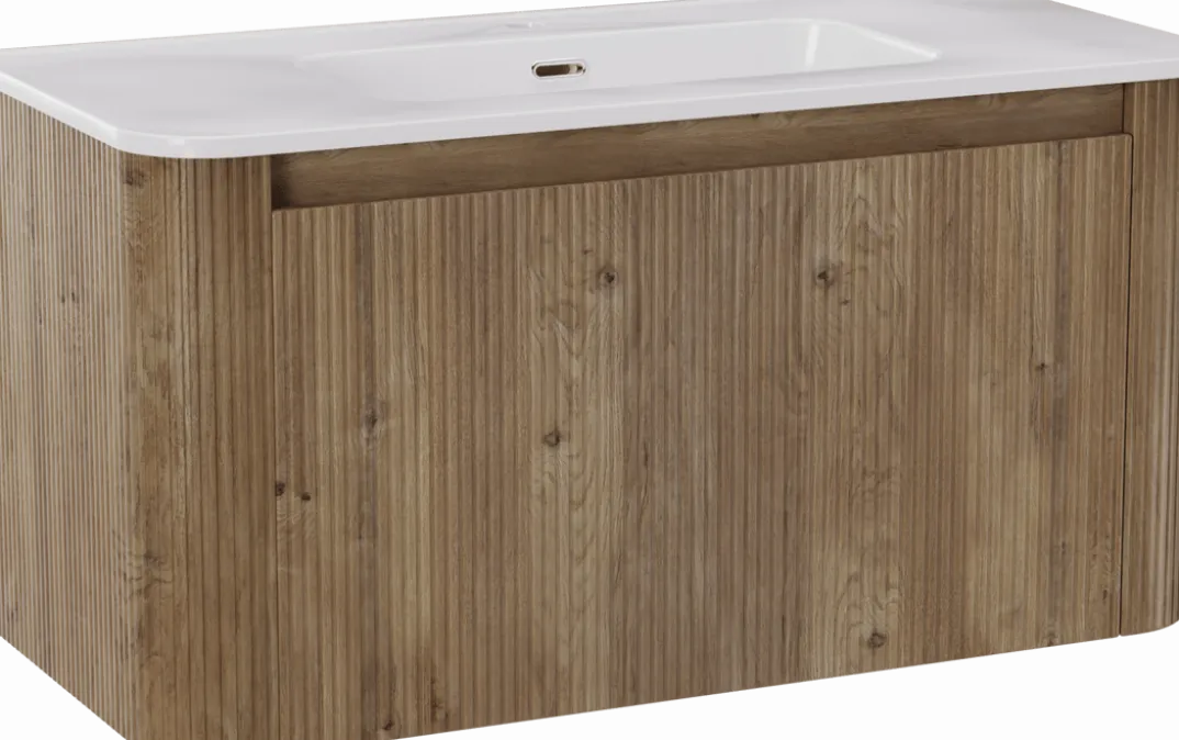 Storke Soft badkamermeubel met Kera Soft wastafel