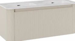 Storke Soft badkamermeubel met Kera Soft wastafel