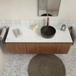 Storke Tavola wastafelblad voor waskom(men)